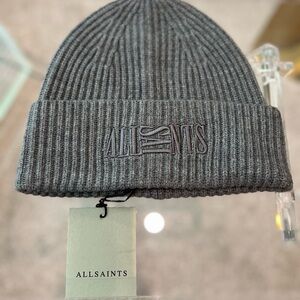 All Saints Unisex Oppose Boiled Beanie